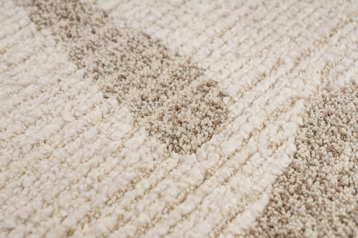 FLACHWEBETEPPICH 80/300 cm My Parma Creme  - Creme, Design, Textil (80/300cm) - Obsession