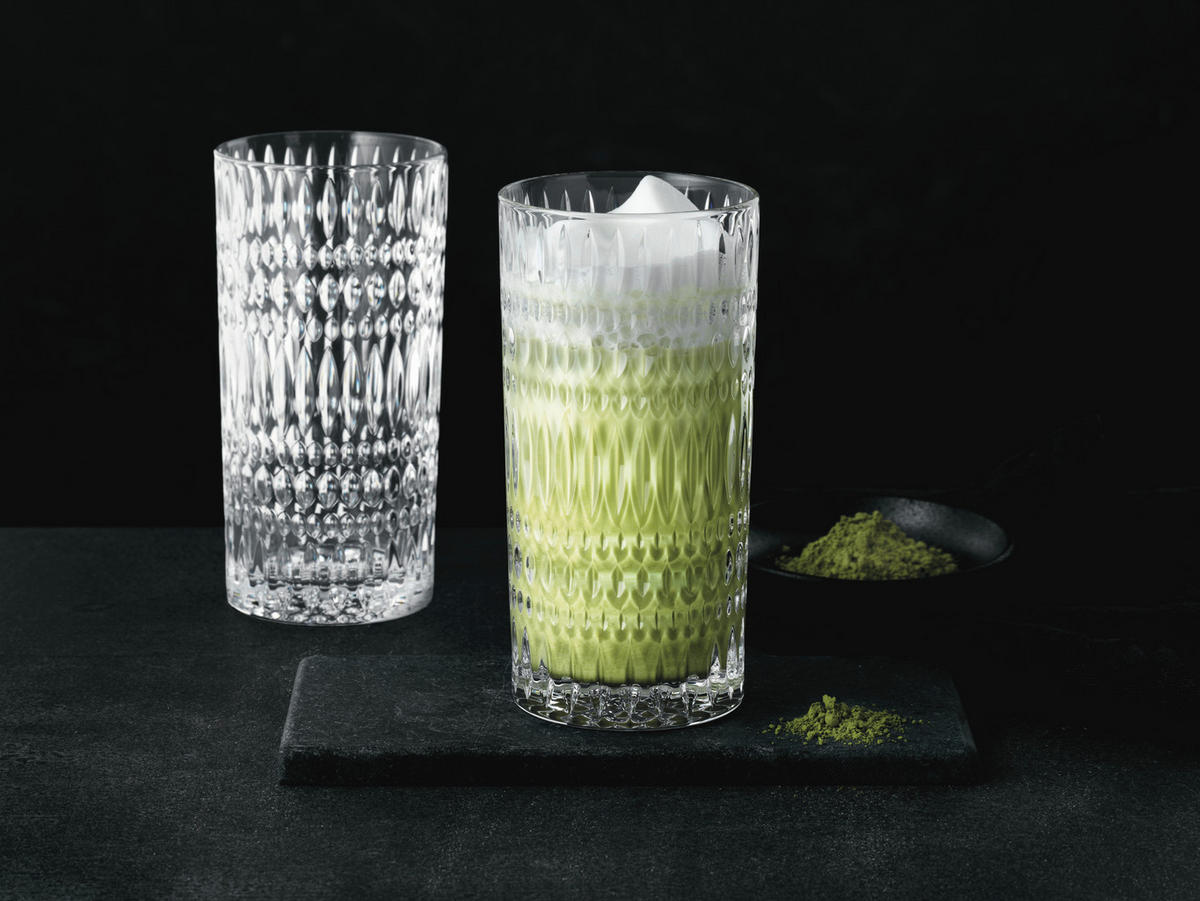 BECHERSET ETHNO MATCHA 4-teilig  - Klar, Basics, Glas (422ml) - Nachtmann