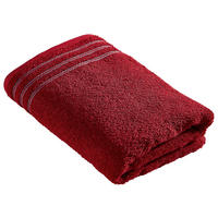 HANDTUCH Grossetto Rot  - Rot, Basics, Textil (50/100cm) - Vossen