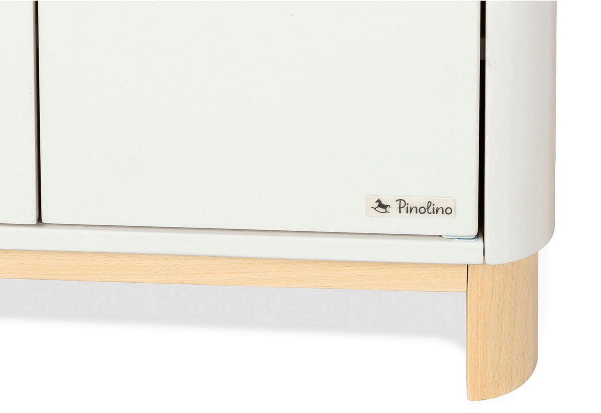 PUPPENKLEIDERSCHRANK - Beige/Naturfarben, Basics, Holz (48/65/30cm) - Pinolino