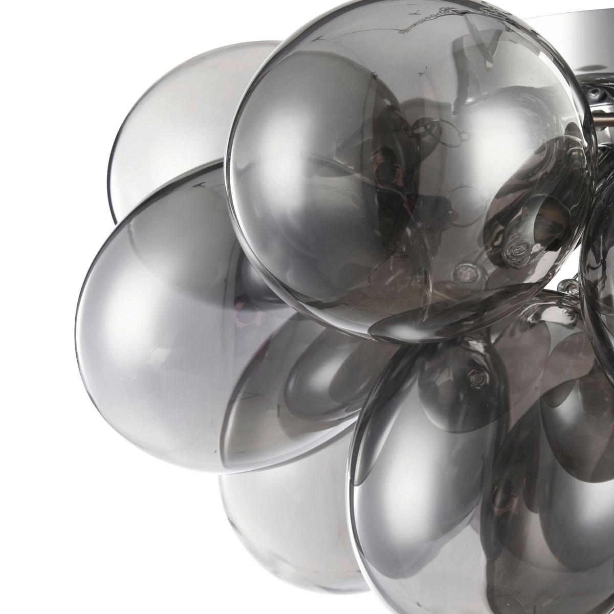 DECKENLEUCHTE 28 W     - Nickelfarben, Basics, Glas/Metall (50/29,5/50cm) - MAYTONI