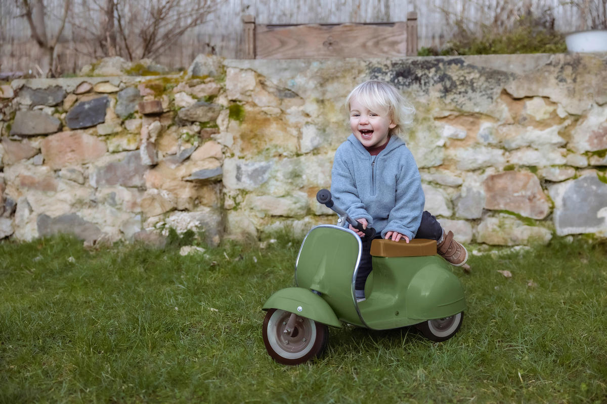 LAUFRAD PRIMO  - Grün, Basics, Kunststoff/Metall (79/45/35cm) - Hape