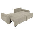 ECKSOFA Mintgrün Flachgewebe Zierkissen, Rückenkissen, Bettkasten, Schlaffunktion, Rücken echt, Liegefläche im Originalstoff  - Schwarz/Mintgrün, KONVENTIONELL, Kunststoff/Textil (250/145cm) - Carryhome