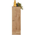 HÄNGEELEMENT Eichefarben  38/127/35 cm  - Eichefarben/Anthrazit, Natur, Holz/Metall (38/127/35cm) - Valnatura