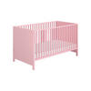 GITTERBETT Olli Babybett 144,6/76,3 cm  - Rosa, Basics, Holzwerkstoff (144,6/76,3cm) - Paidi