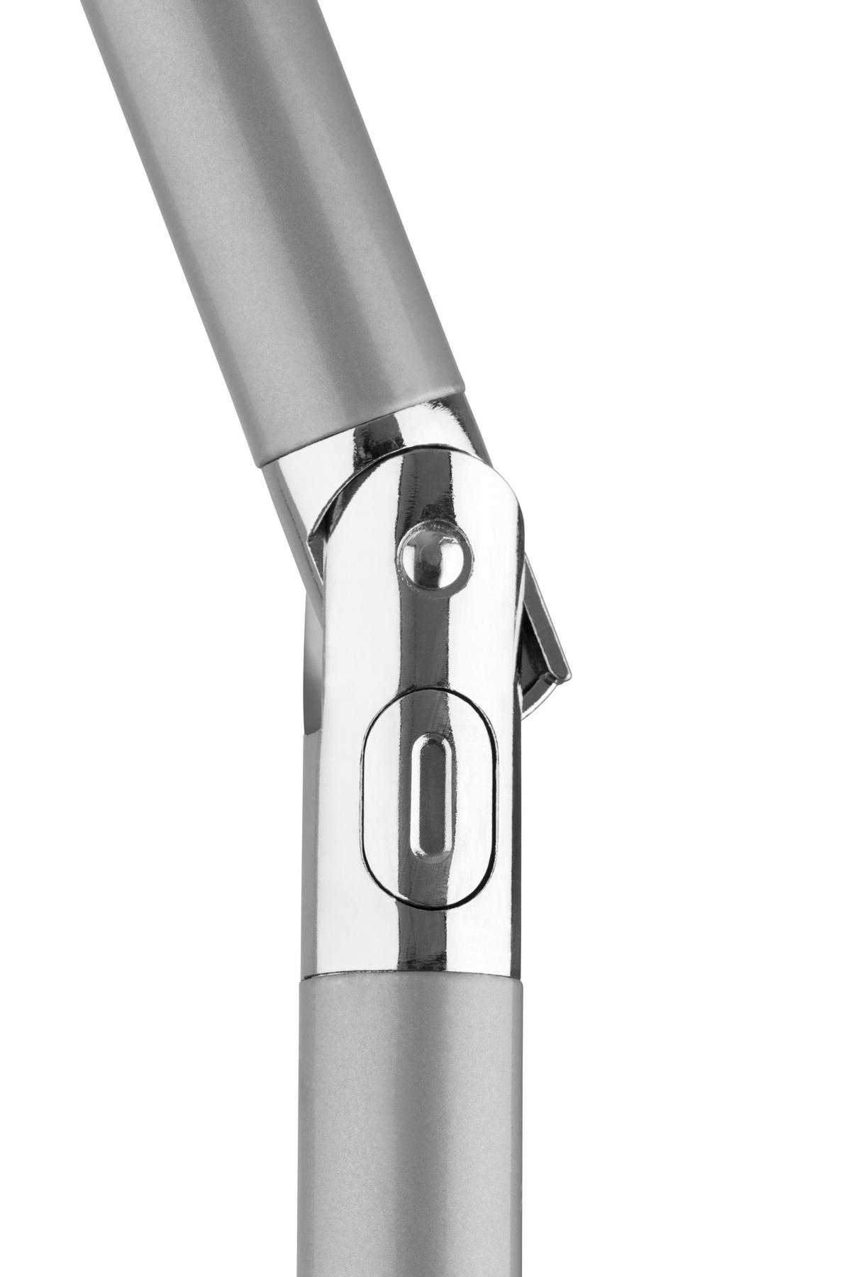 SONNENSCHIRM 220 cm Anthrazit  - Anthrazit/Silberfarben, Basics, Textil/Metall (220/231/220cm) - Schneider