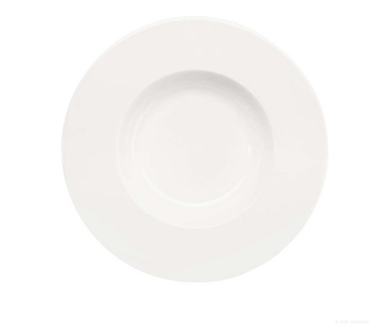 SUPPENTELLER Weiß Fine Bone China A TABLE  - Weiß, Basics, Keramik (25cm) - ASA