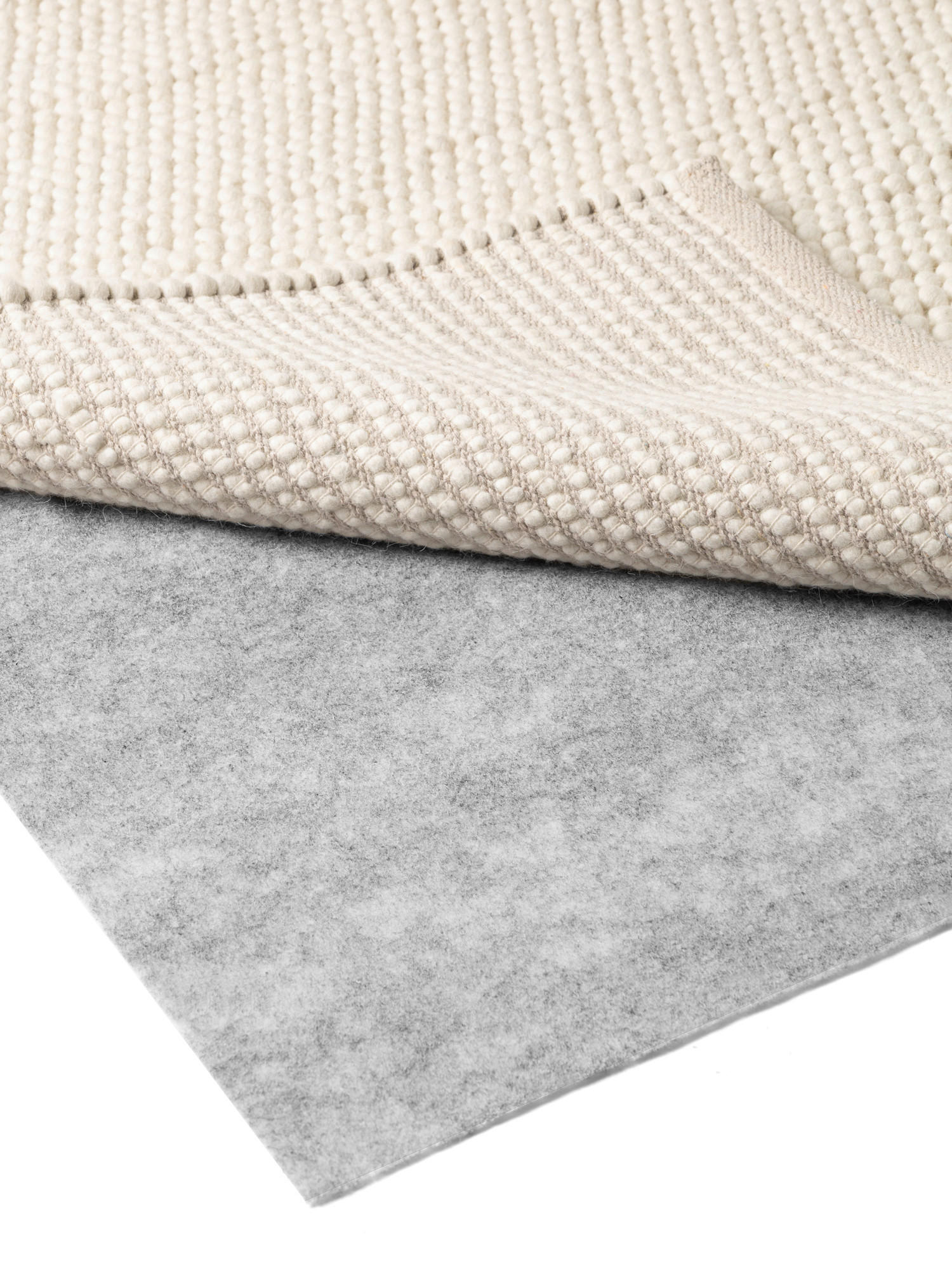 UNTERLAGSMATTE 240/330 cm  - Hellgrau, Basics, Textil (240/330cm) - Hanse Home