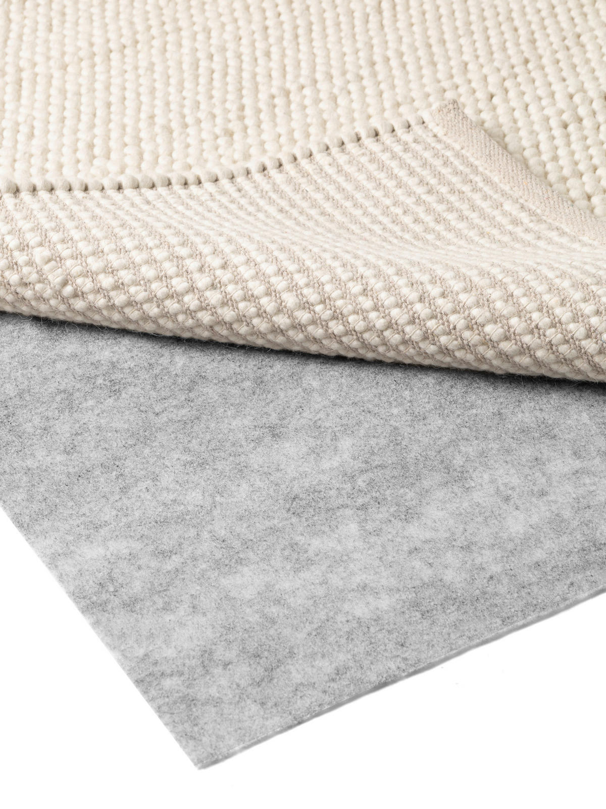 UNTERLAGSMATTE 240/330 cm  - Hellgrau, Basics, Textil (240/330cm) - Hanse Home