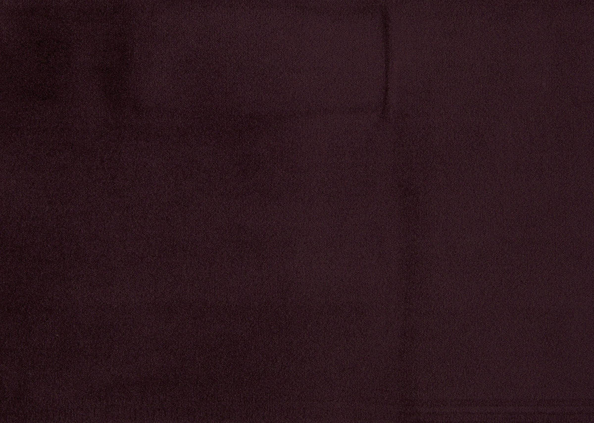 ECKSOFA in Velours Violett  - Violett/Schwarz, Design, Textil/Metall (253/177cm) - Dieter Knoll