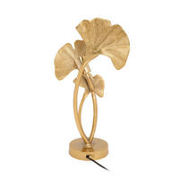 STOLNÍ LAMPA, E27, 16/28/52 cm - barvy zlata, Trend, kov/plast (16/28/52cm) - P & B