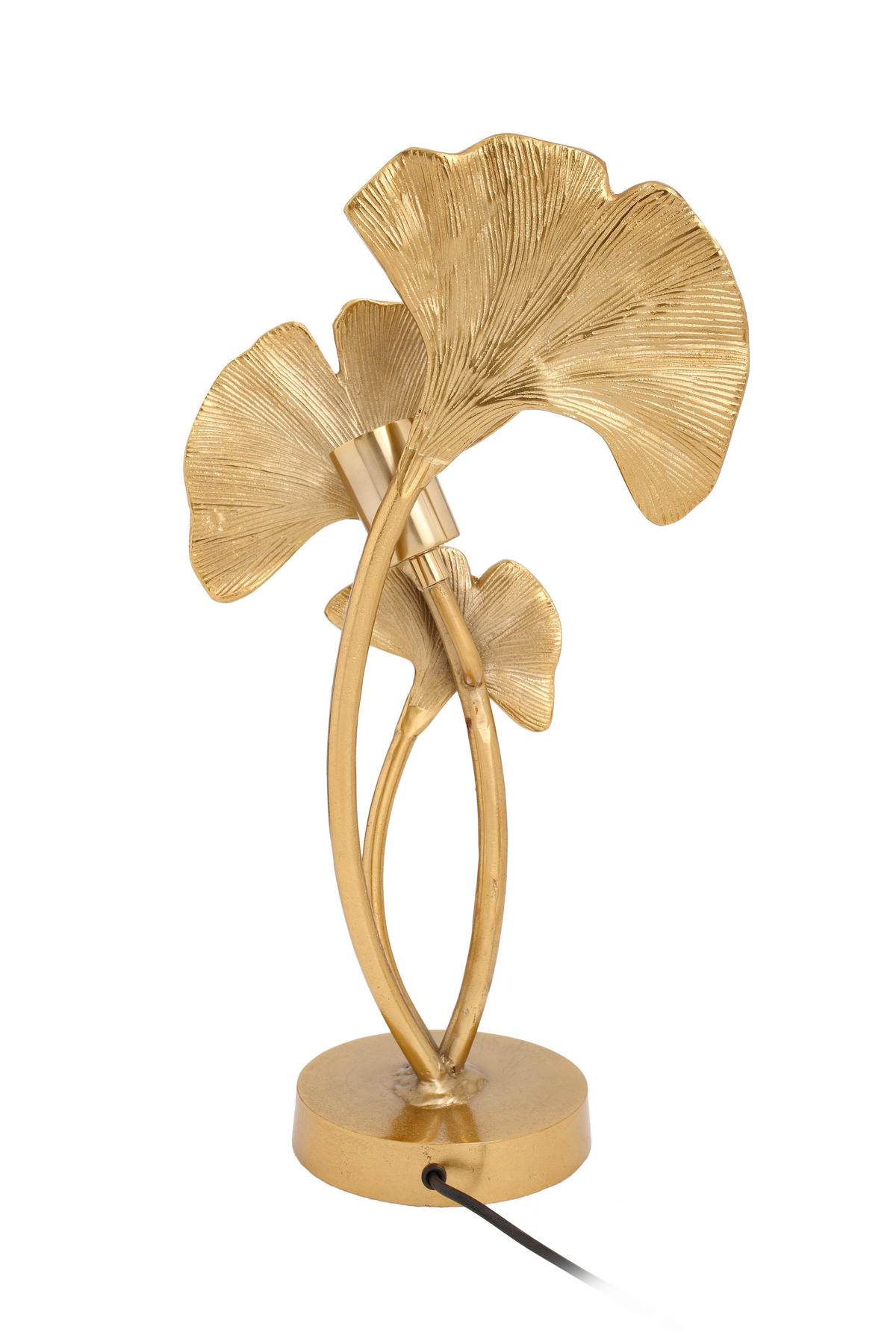 STOLNÍ LAMPA, E27, 16/28/52 cm - barvy zlata, Trend, kov/plast (16/28/52cm) - P & B