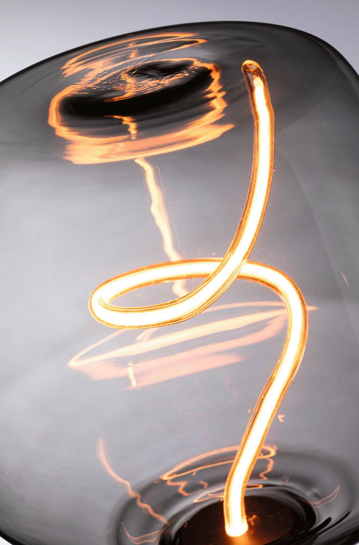 DEKO-LEUCHTMITTEL E27  4 W  - Dunkelgrau, Basics, Glas (12,5/16,4cm) - Paulmann