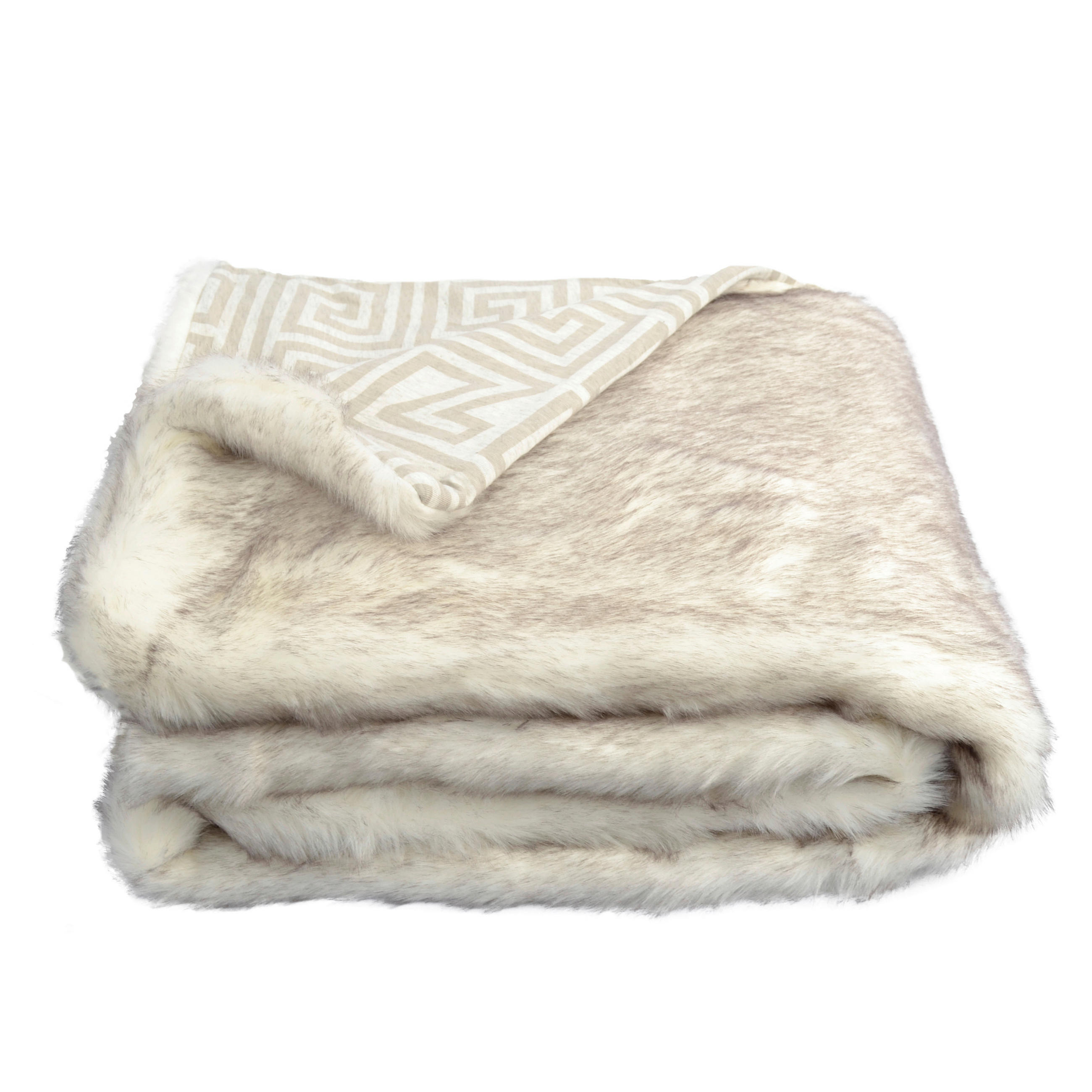 FELLDECKE Reborn Husky Legacy 140/190 cm  - Hellgrau/Weiß, Design, Textil (140/190cm) - Zoeppritz