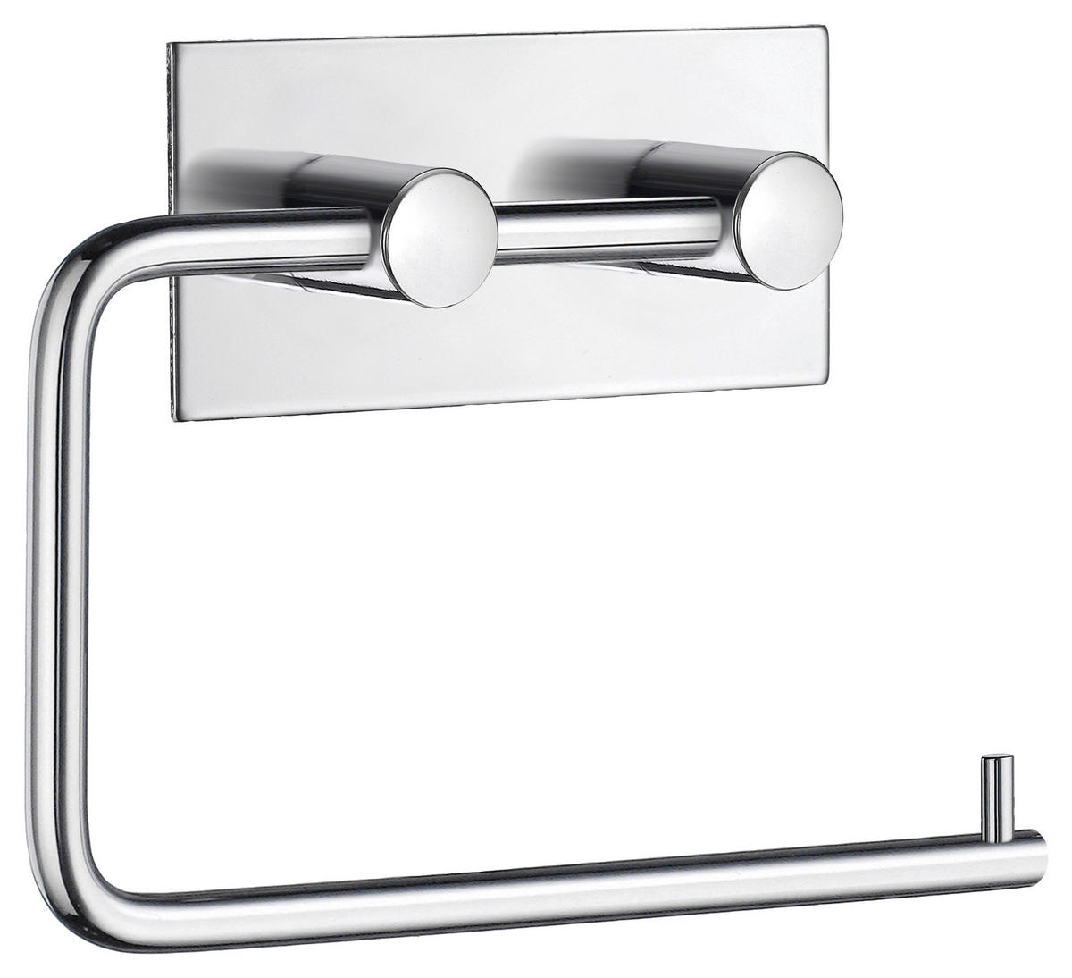 DRŽÁK NA TOALETNÍ PAPÍR - barvy nerez oceli, kov (13,4/10,7/3cm)