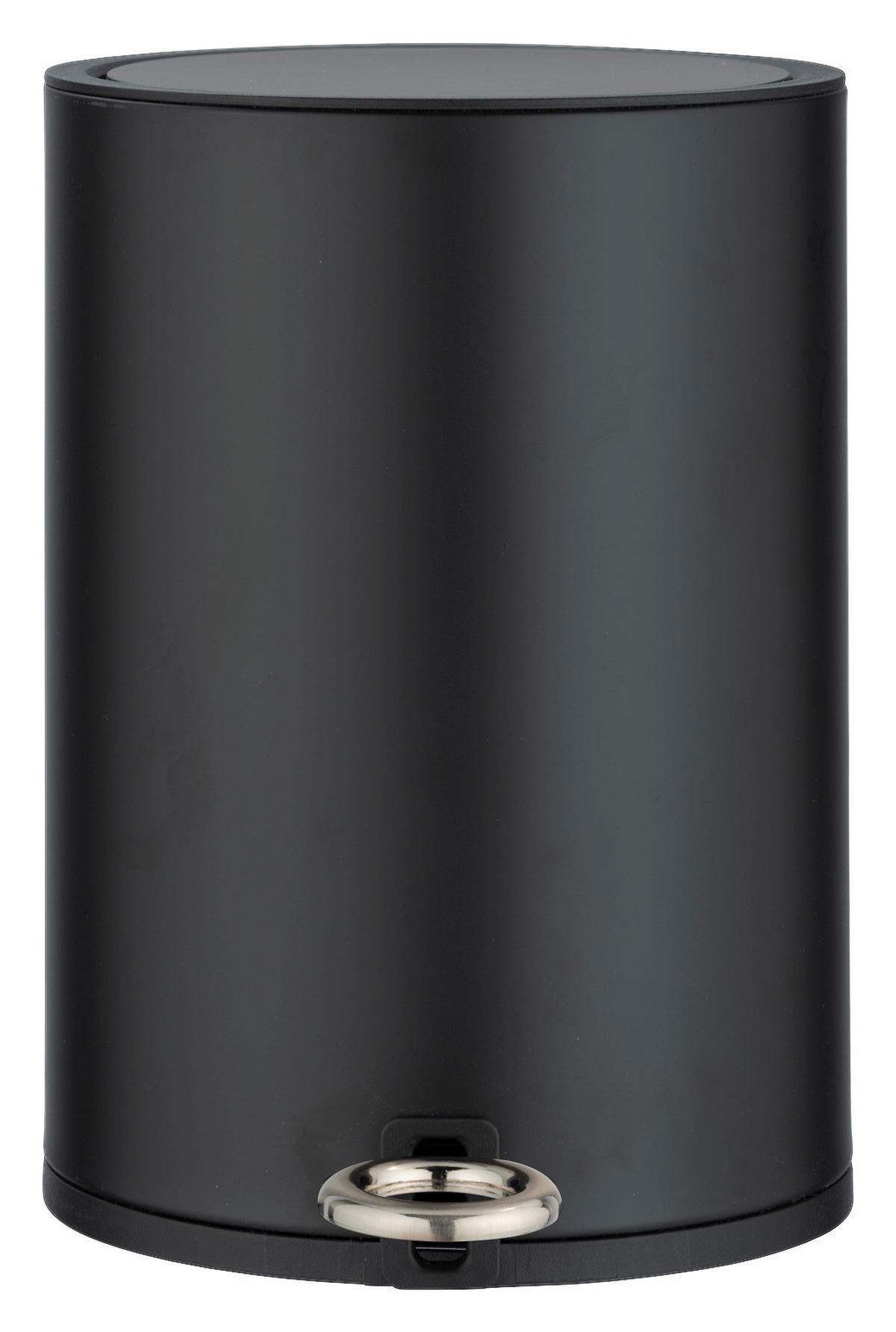 TRETEIMER Monza  - Schwarz, Basics, Kunststoff/Metall (18,5/25,5/18,5cm) - Wenko