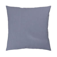 POVLAK NA POLŠTÁŘ, 50/50 cm, bavlna - antracitová, Basics, textil (50/50cm) - Novel