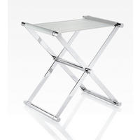 PREKLOPNI STOLAC  bijela, boje kroma  metal, tekstil      - bijela/boje kroma, Design, metal/tekstil (34,5/45/45cm) - Joop!