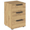 NACHTSCHRANK 40/61/42 cm  - Graphitfarben/Schwarz, MODERN, Holzwerkstoff/Kunststoff (40/61/42cm) - Rauch Möbel