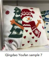 POŤAH NA VANKÚŠ  45/45 cm - červená, textil (45/45cm) - X-Mas