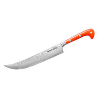 KUHINJSKI NOŽ  SULTAN 33,3/3,7/1,9 cm           jeklo - rdeča/srebrne barve, Basics, kovina/leseni material (33,3/3,7/1,9cm) - Samura