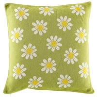 ZIERKISSEN 50/50 cm  - Gelb/Grün, Natur, Textil (50/50cm) - Novel