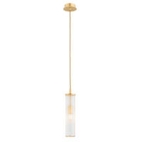 HÄNGELEUCHTE HAMPTON 10/10/157.5 cm   - Transparent/Messingfarben, KONVENTIONELL, Glas/Metall (10/10/157.5cm)