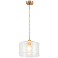 HÄNGELEUCHTE 25/125 cm  - Klar, Trend, Glas/Metall (25/125cm) - Novel