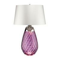 TISCHLEUCHTE 46/74 cm  - Violett, KONVENTIONELL (46/74cm) - Elstead Lighting