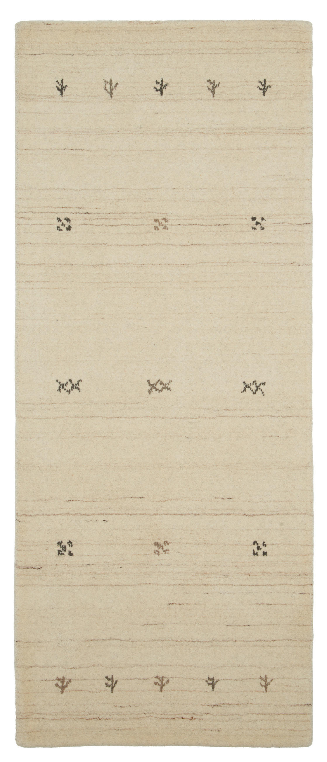 ORIENTTEPPICH 80/200 cm Ballyhoo Natural Naturfarben  - Naturfarben, KONVENTIONELL, Textil (80/200cm) - Cazaris