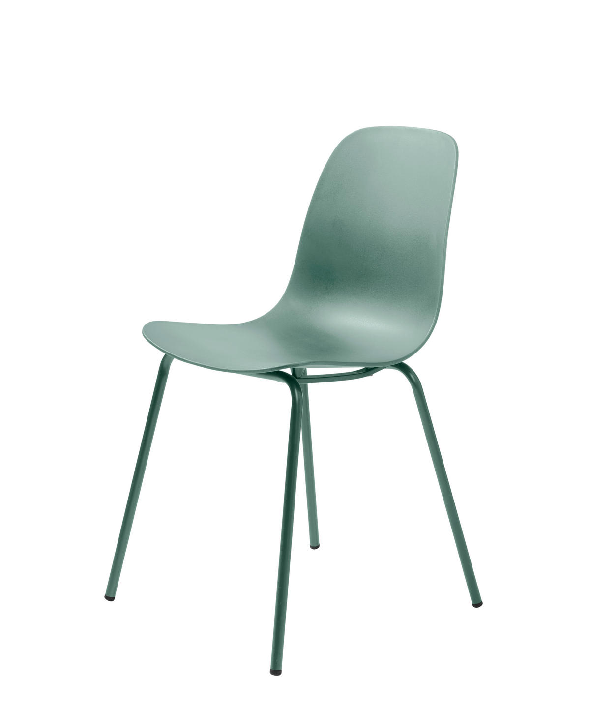 STUHL  in Kunststoff matt  - Pastellgrün/Weiß, Design, Kunststoff/Metall (50/84/50cm) - Boxxx