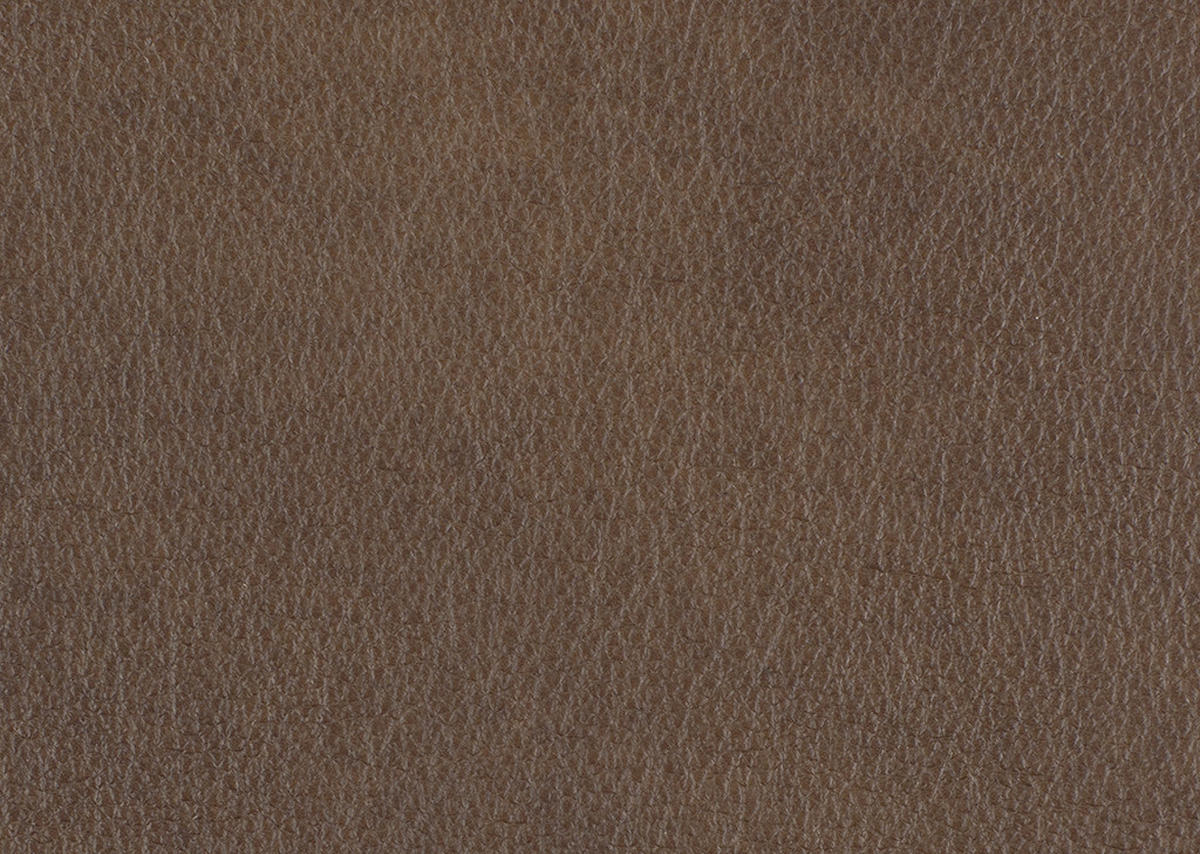 2-SITZER-SOFA Echtleder Braun  - Eichefarben/Beige, Natur, Leder/Holz (207/86/87cm) - Valnatura