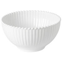 SCHALE PEARL   - Weiß Hochglanz, Basics, Keramik (26,8/13,7cm) - Costa Nova