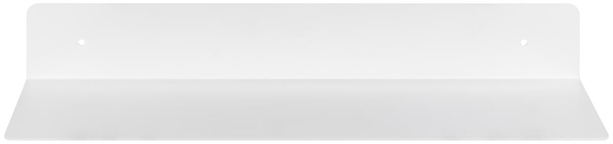 WANDBOARD in 50/7/15 cm Weiss  - Weiss, Trend, Metall (50/7/15cm) - MID.YOU