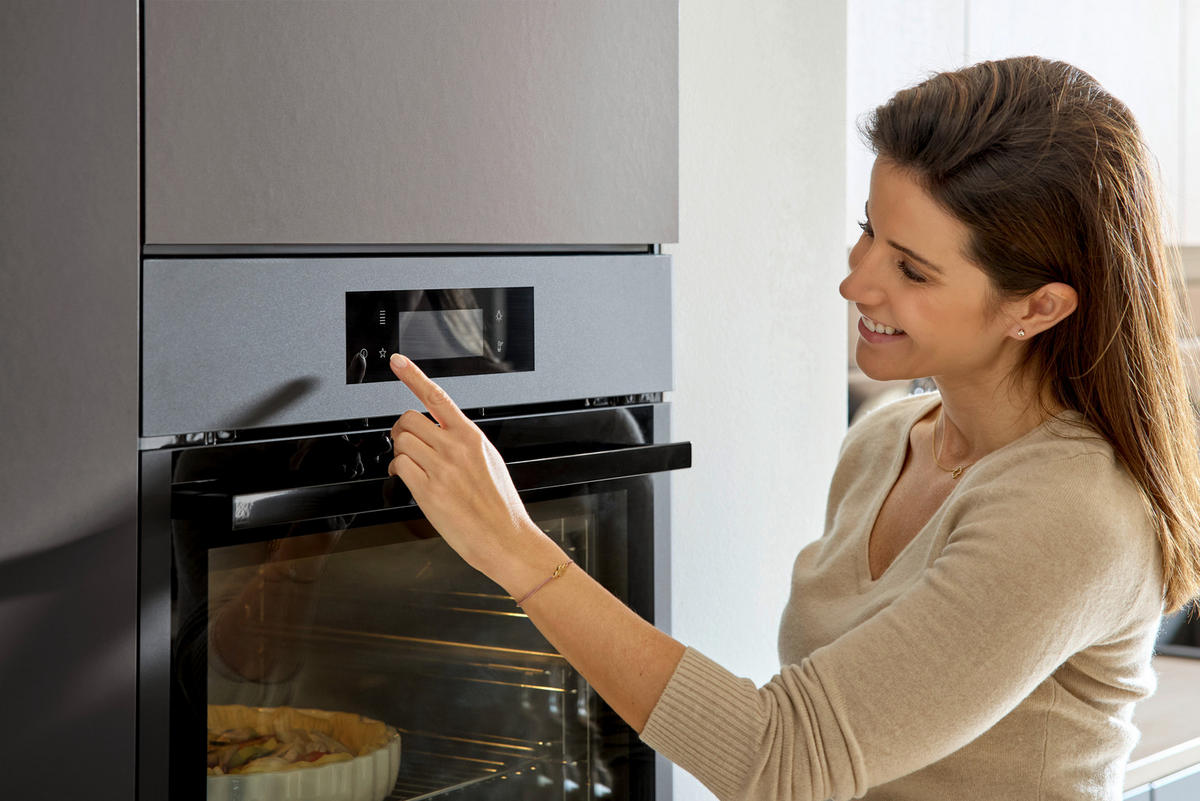 UGRADNA RERNA - crna, Osnovno, staklo/metal (59,4/59,4/56,9cm) - Dieter Knoll