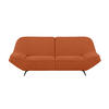 3-SITZER-SOFA Chenille Rostfarben  - Rostfarben, Design, Textil (223/87/96cm) - MID.YOU