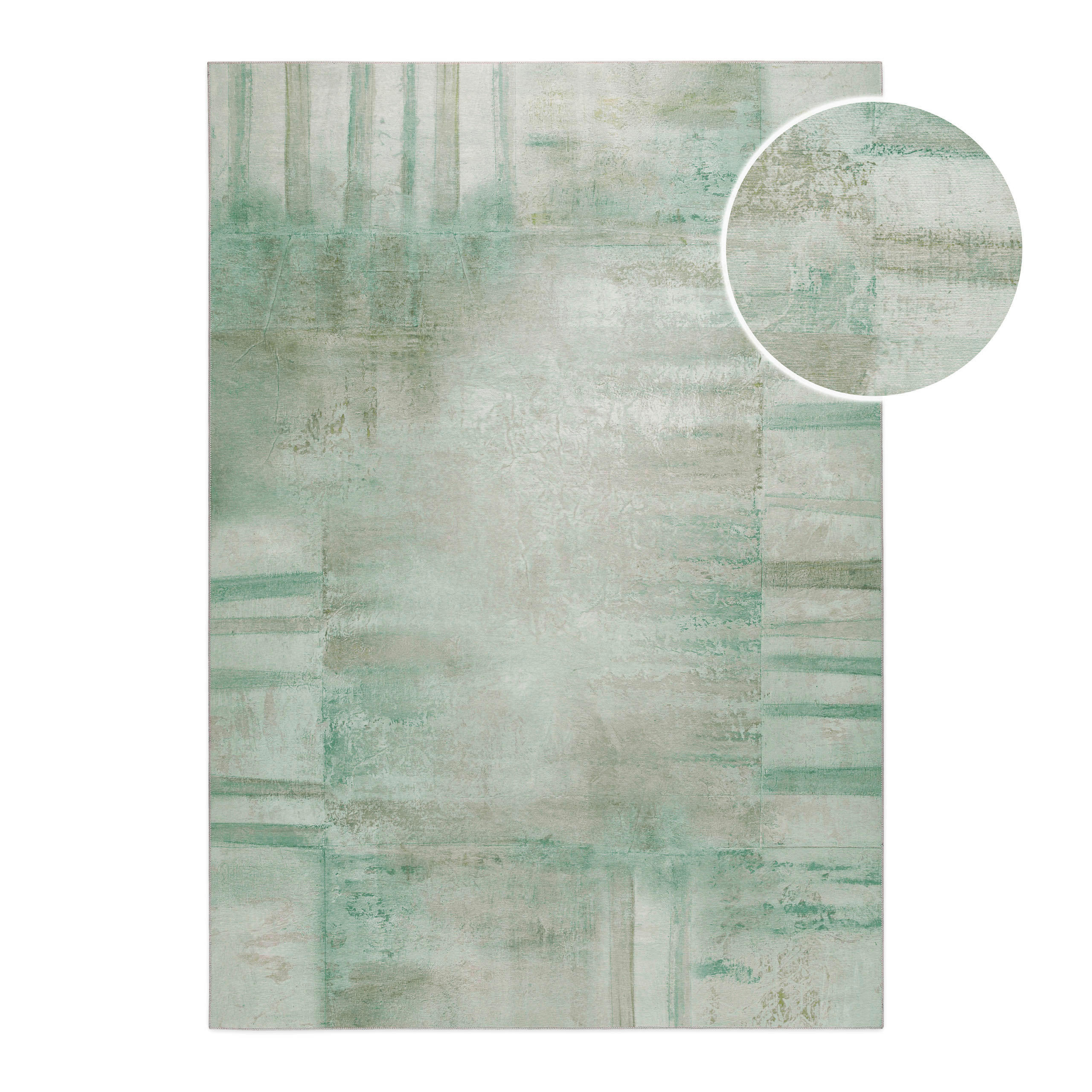 FLACHWEBETEPPICH  Wohnzimmer 240/340 cm Maui Mintgrün, Salbeigrün rechteckig  - Salbeigrün/Mintgrün, KONVENTIONELL, Textil (240/340cm) - Esprit