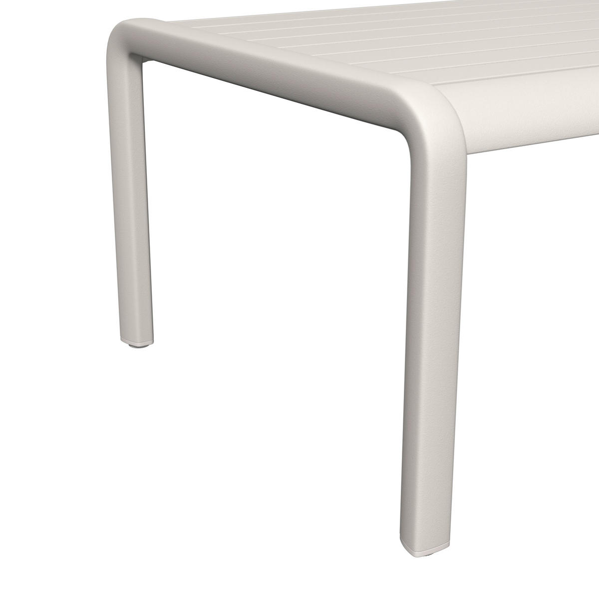 GARTENSET 4-teilig Webstoff Aluminium 4-teilig  - Beige/Rosa, MODERN, Textil/Metall - Amatio