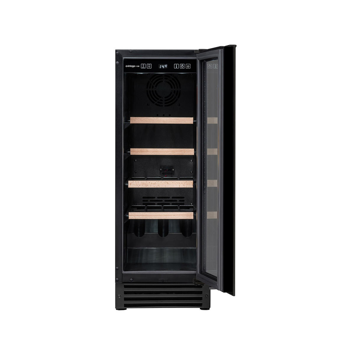 WEINKÜHLSCHRANK AVU23TB1  - Basics, Glas/Holz (29,5/81,7/57,4cm)