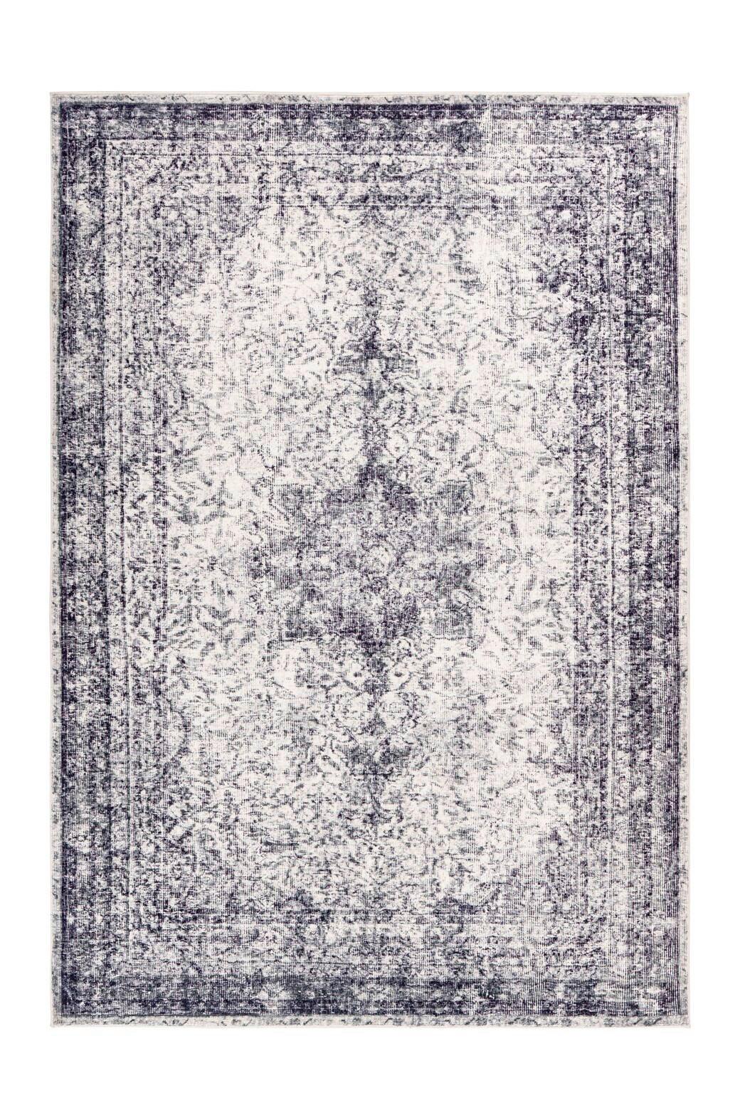 VINTAGE-TEPPICH  Wohnzimmer 120/170 cm Grau rechteckig  - Grau, Basics, Textil (120/170cm) - Kayoom