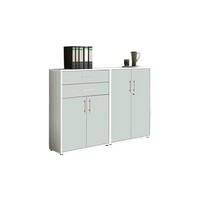 SKRINKA NA DOKUMENTY, biela, 168,8/113,6/33 cm - biela, Modern, kompozitné drevo (168,8/113,6/33cm) - MID.YOU