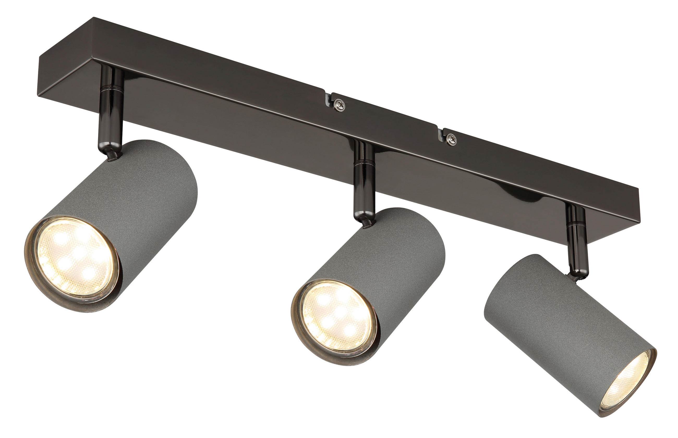 REFLEKTOR Robby  - siva/crni hrom, Dizajnerski, metal (41/10/12cm)