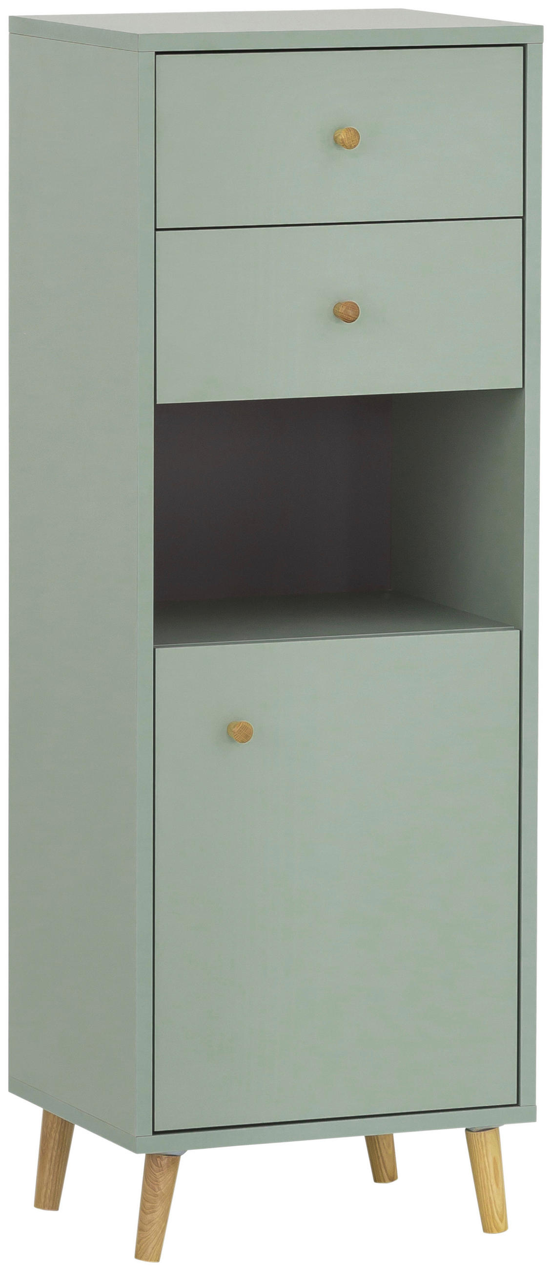 HIGHBOARD Schildmeyer Bjarne  in 40,3/113,4/33,1 cm  - Jadegrün/Salbeigrün, MODERN, Holz/Holzwerkstoff (40,3/113,4/33,1cm) - Stylife