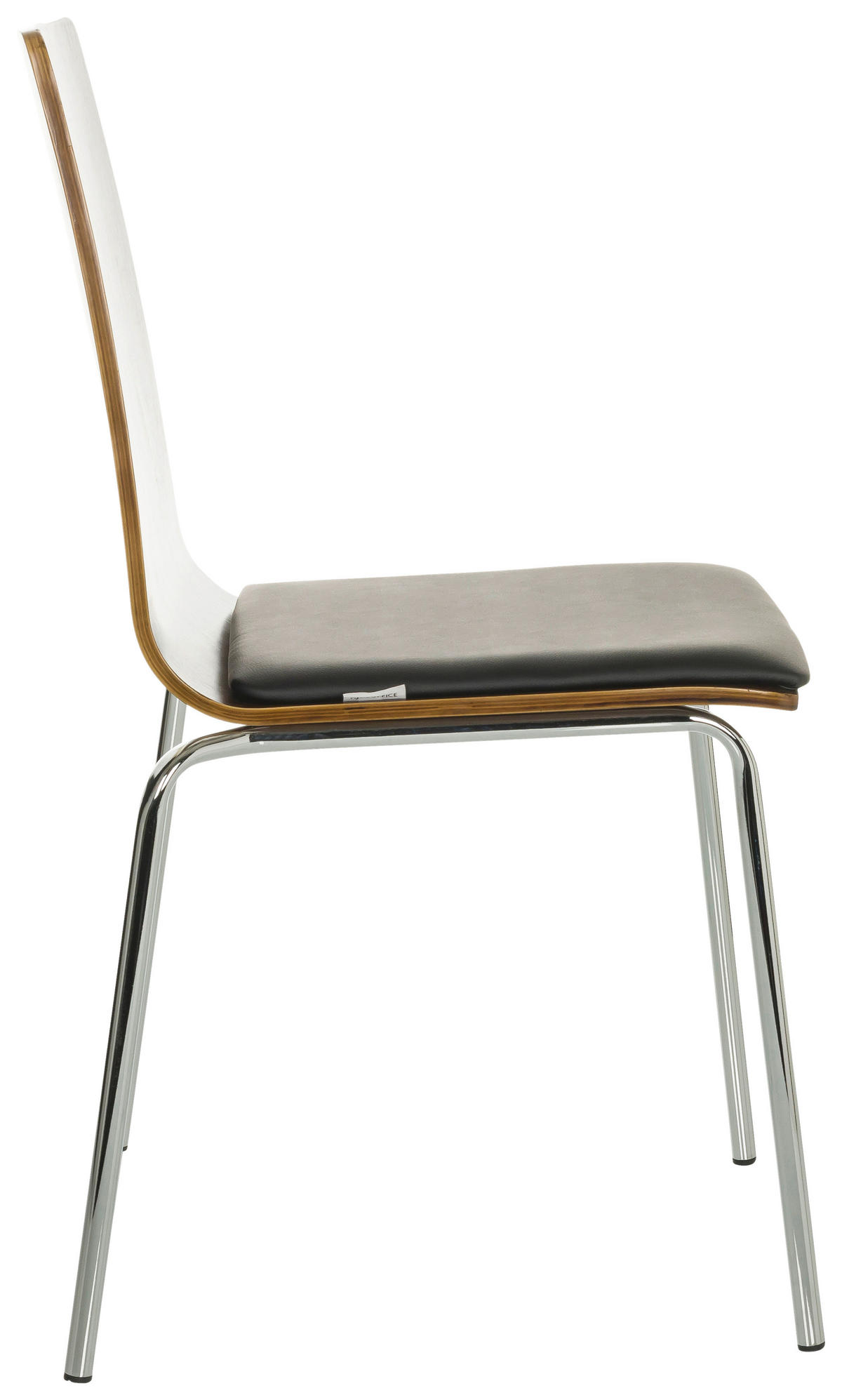 KONFERENČNÍ ŽIDLE - černá/barvy stříbra, Basics, kov/dřevo (50/86/55cm) - MID.YOU