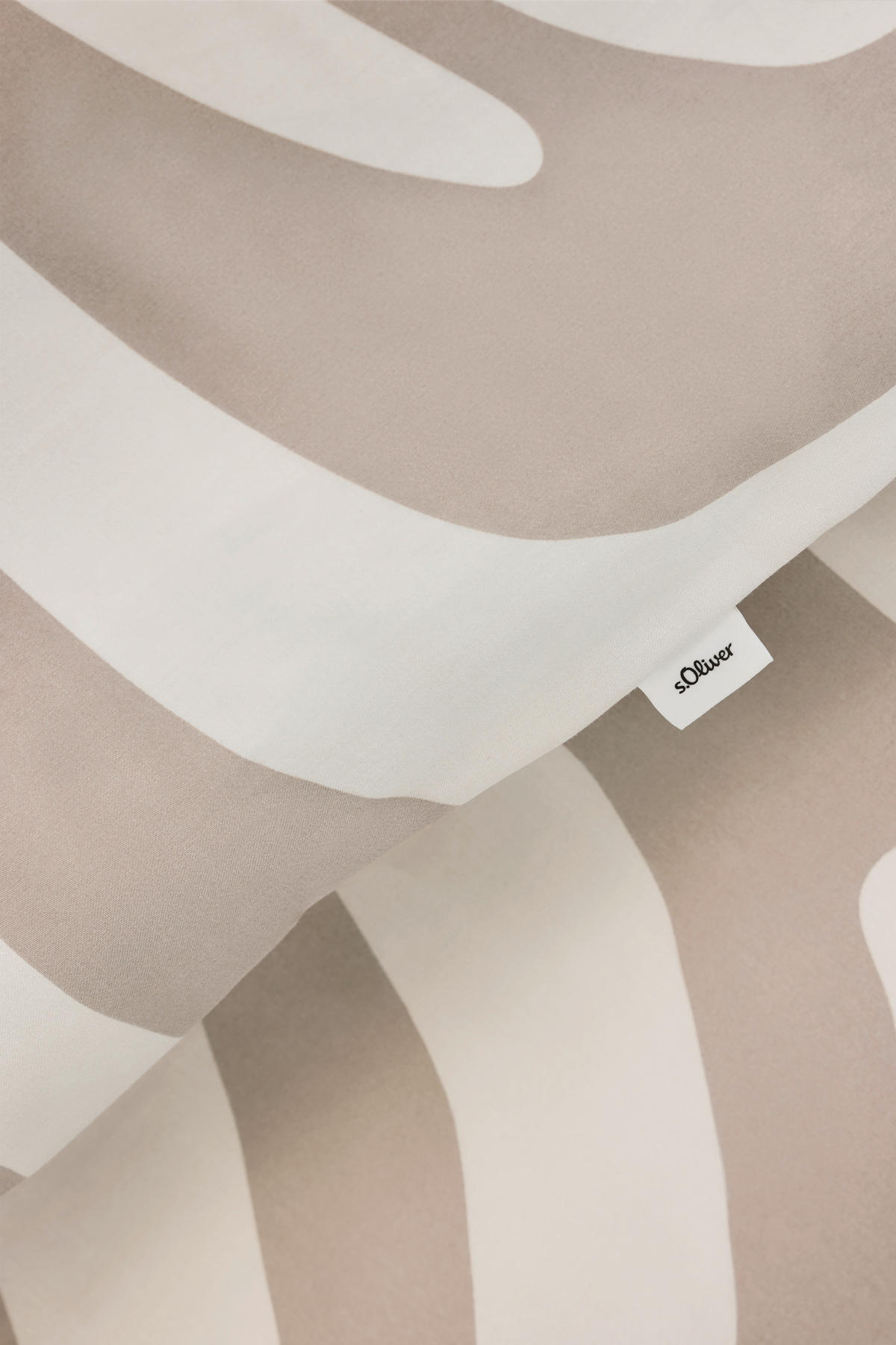 BETTWÄSCHE Makosatin 135/200 cm  - Beige, Basics, Textil (135/200cm) - S. Oliver