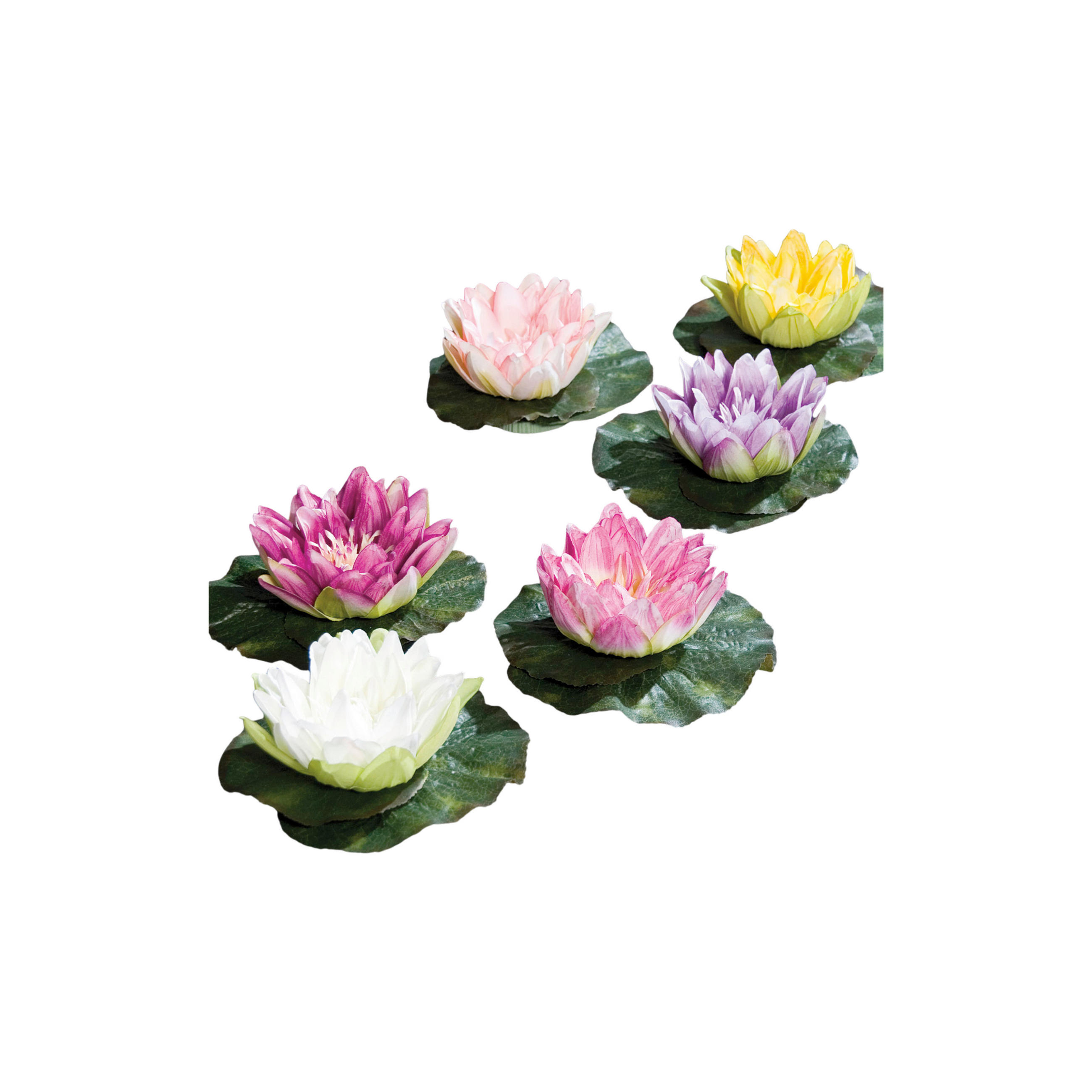 KUNSTBLUME - Multicolor, Basics, Kunststoff (18cm)