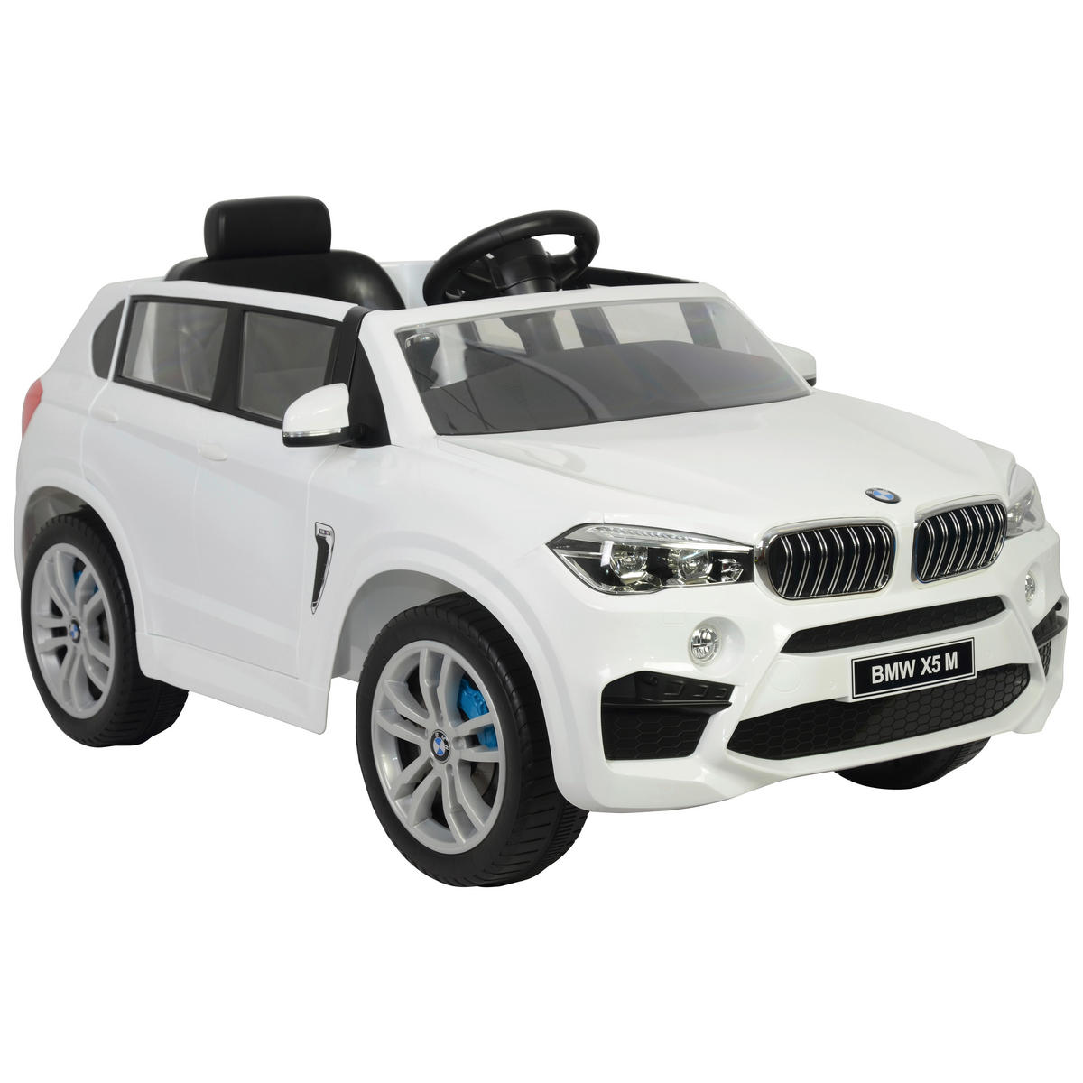 AVTO NA AKOMULATOR BMW X5 - bela, Basics, kovina/umetna masa (133,5/69/60cm)