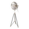 GOLVLAMPA  57/157/53 cm   - silver/svart, Trend, metall/textil (57/157/53cm) - Kayoom