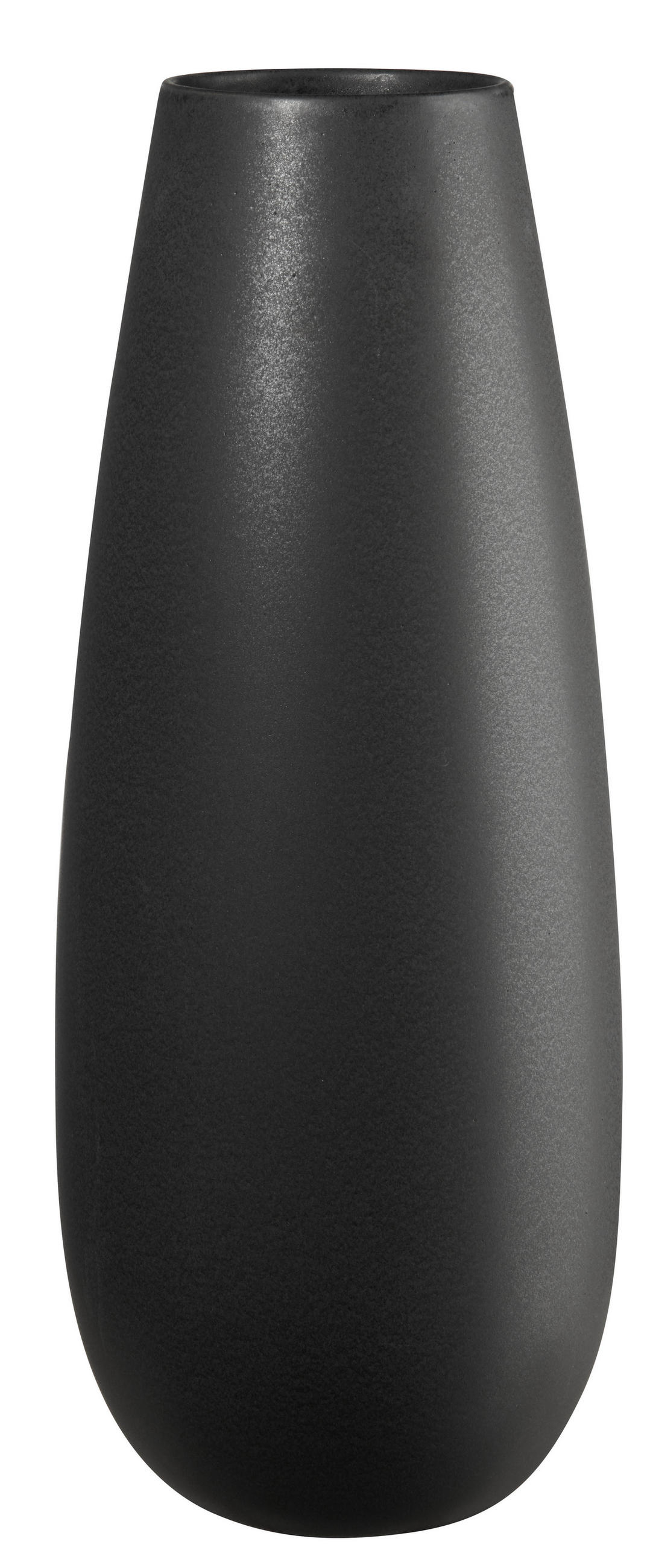 VAZA   23/60/23 cm   keramika  - crna, Osnovno, keramika (23/60/23cm) - ASA