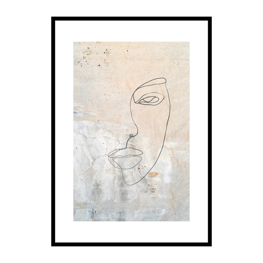 Thumbnail - Monee Leinwandbild, Mehrfarbig, Papier, Holzwerkstoff, rechteckig, 50x70 cm, einfache und schnelle Anbringung, gerahmt, ...